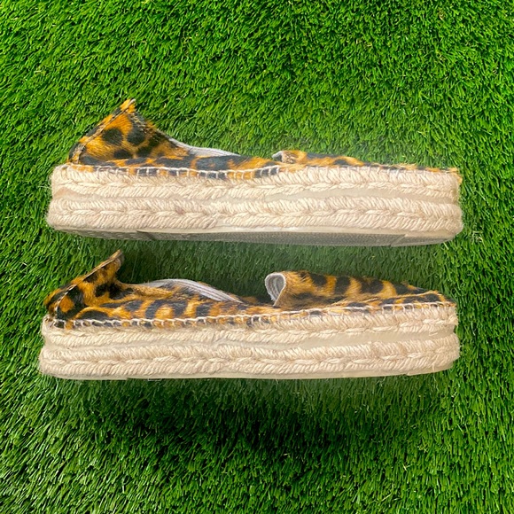 MANEBI leopard calf hair espadrilles- size 36 - Picture 2 of 5